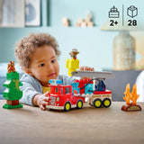 LEGO Duplo Town 10473 Fire Truck with Hose and Firefighter