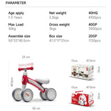 QPLAY CUTEY baby walker pink