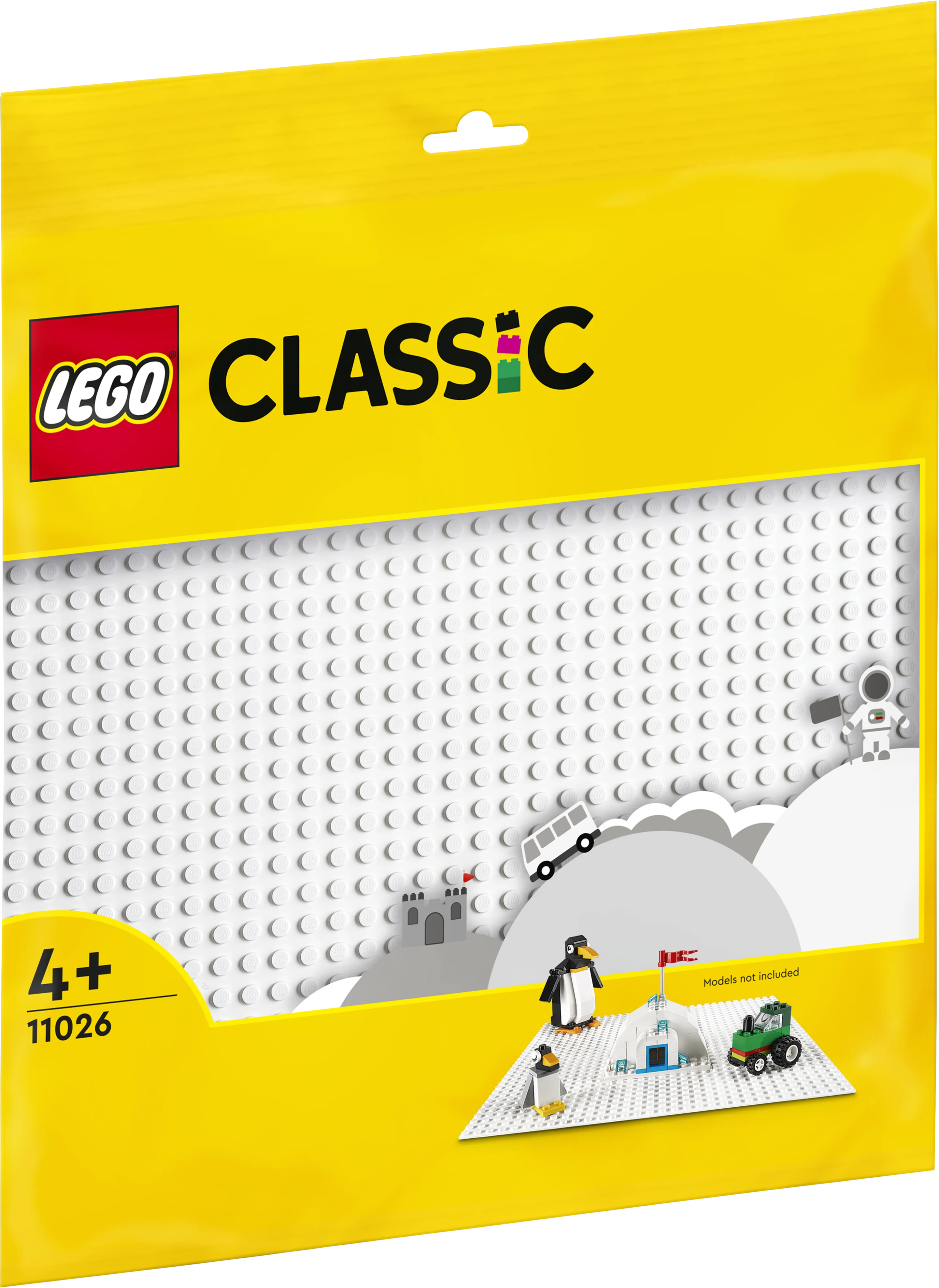 LEGO Classic 11026 White Baseplate  4+