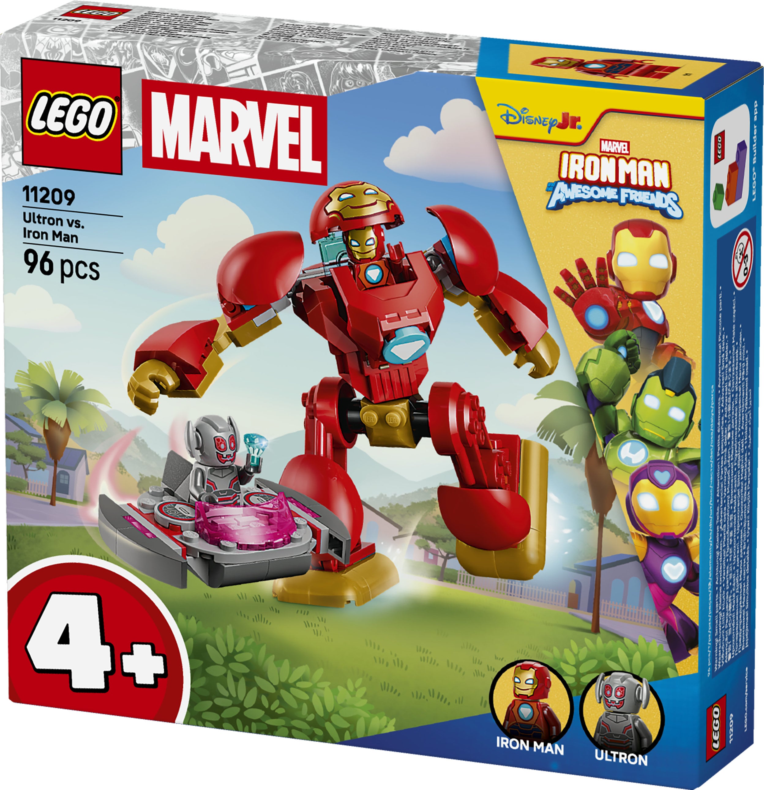 LEGO Disney Junior Marvel 11209 Ultron vs. Iron Man V29 4+