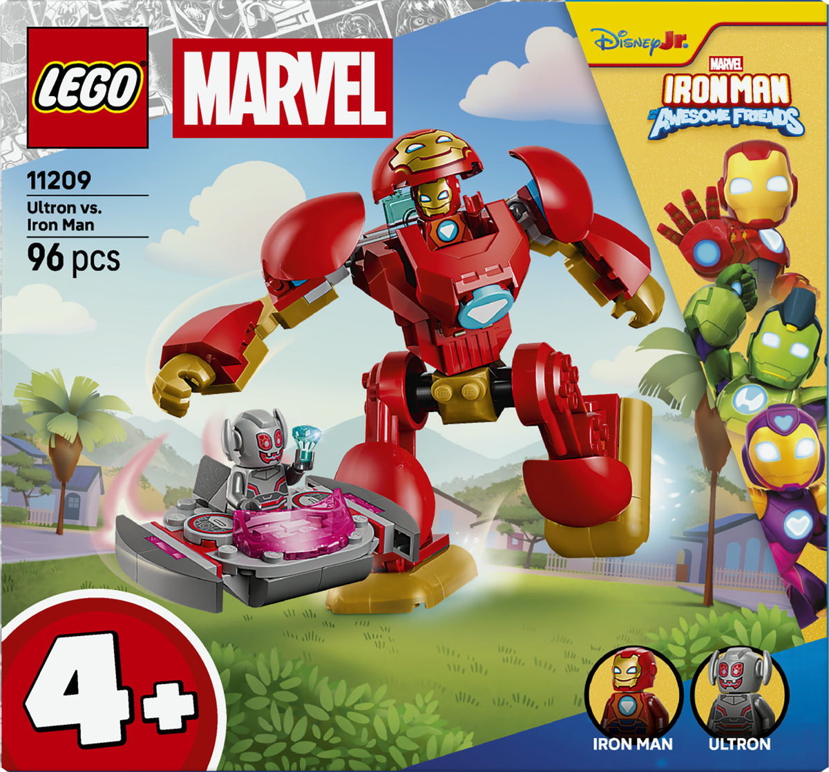LEGO Disney Junior Marvel 11209 Ultron vs. Iron Man V29 4+