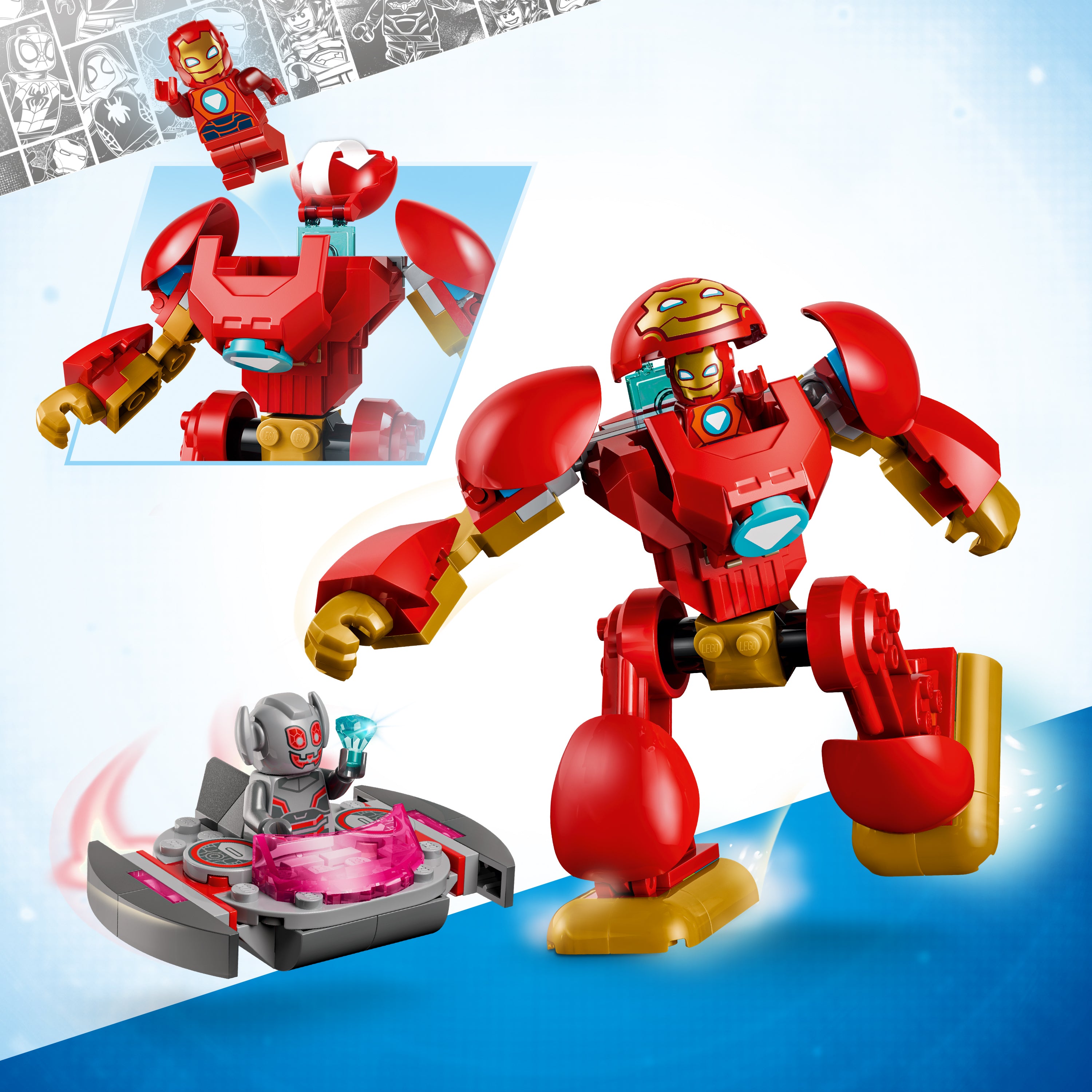 LEGO Disney Junior Marvel 11209 Ultron vs. Iron Man V29 4+