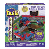 Kinetic Sand Build Crash 'Em Cars (12oz)