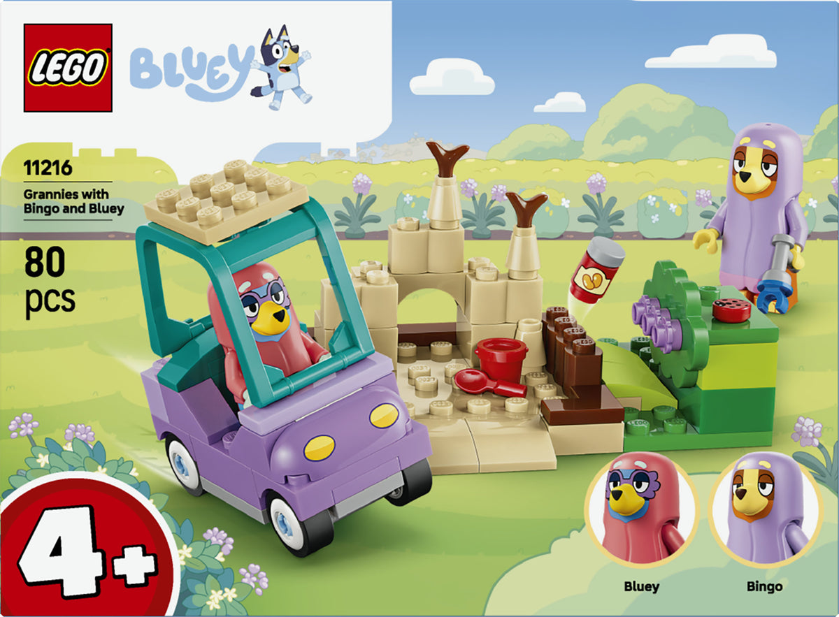LEGO Bluey 11216 Grannies with Bingo and Bluey V29 4+