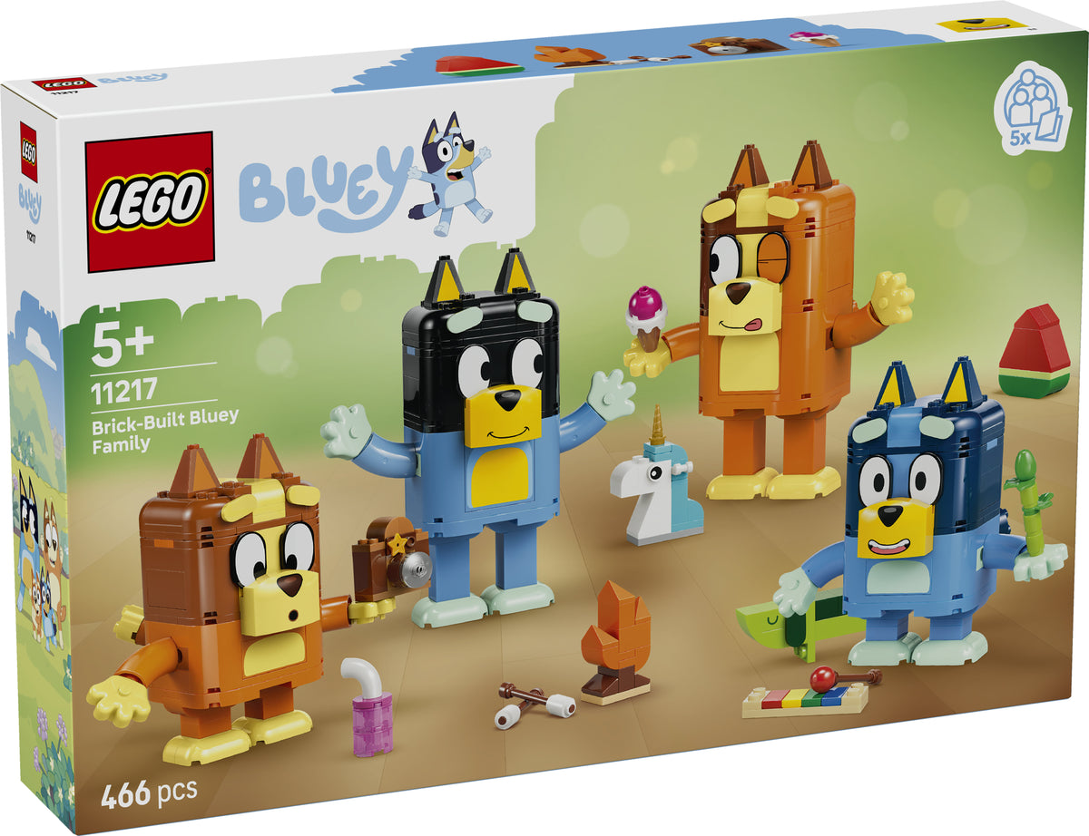 LEGO Bluey 11217 Brick-Built Bluey Family V29 5+