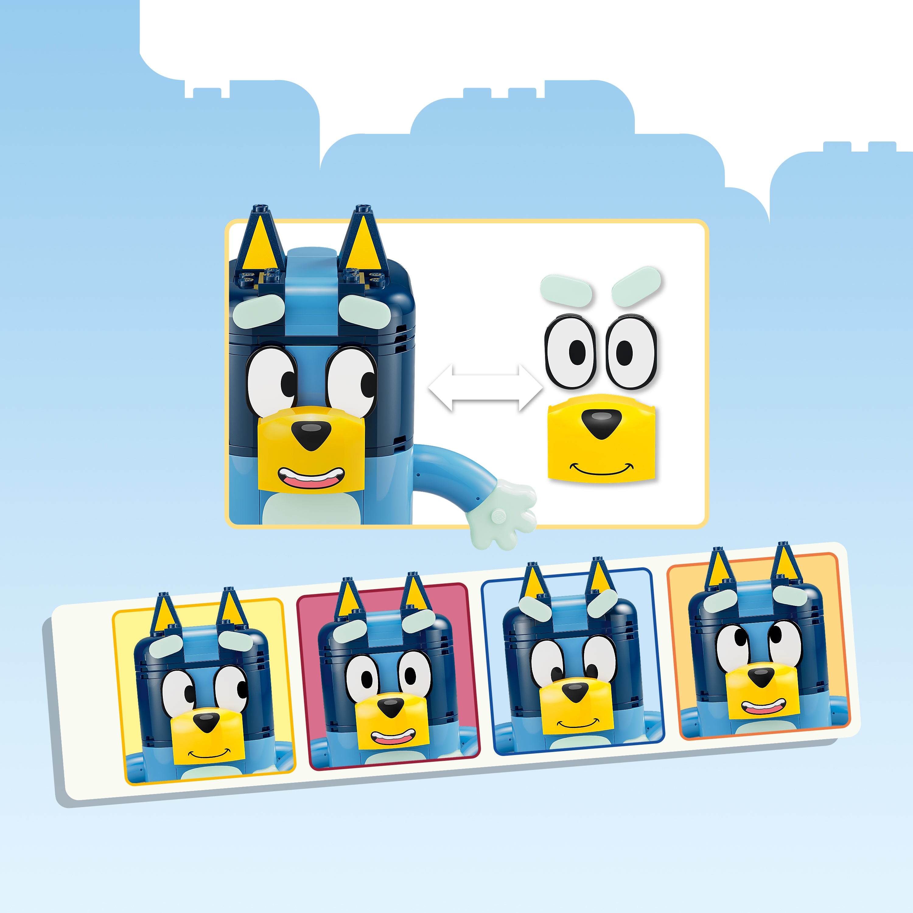 LEGO Bluey 11217 Brick-Built Bluey Family V29 5+