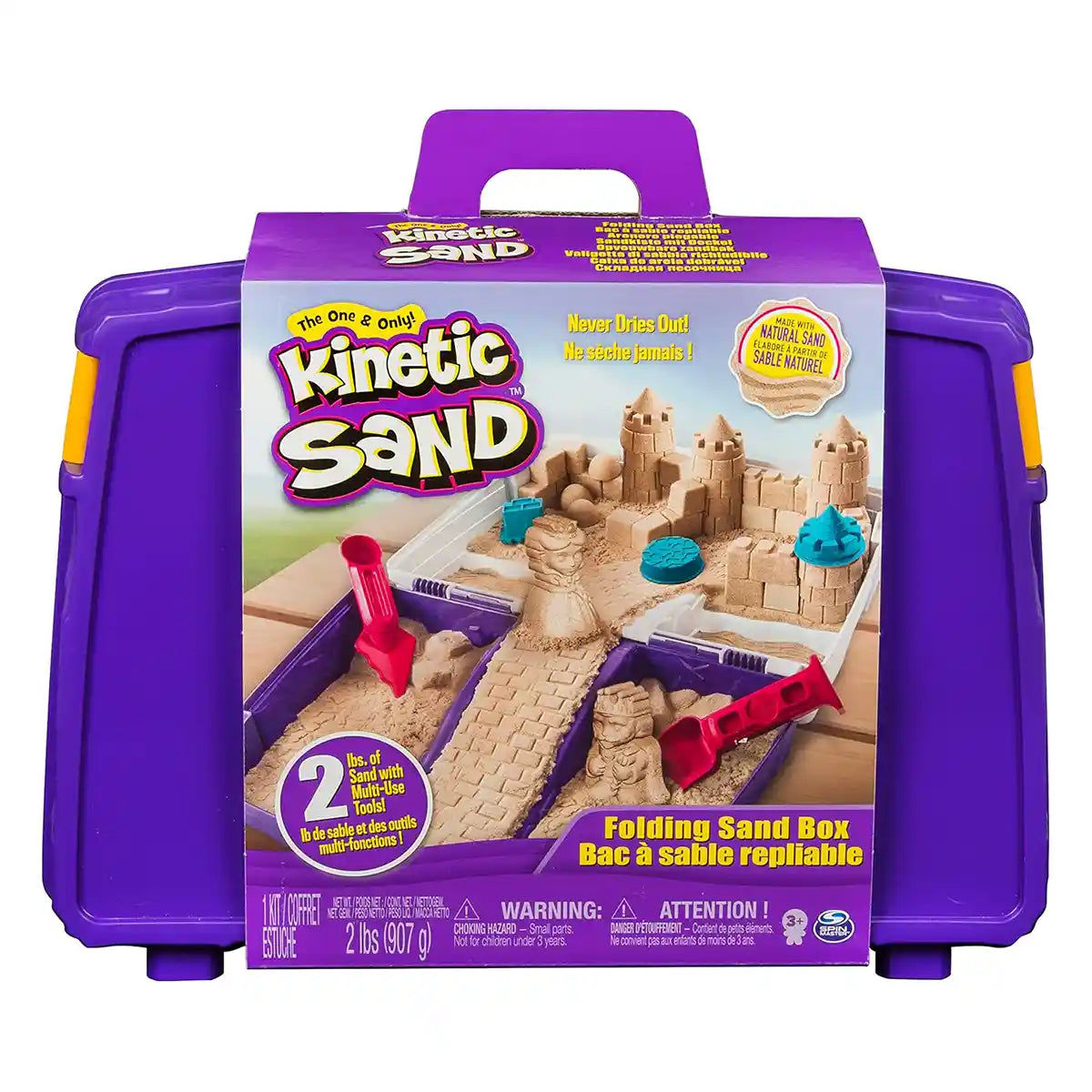 Kinetic Sand Folding Sandbox (2lbs) - Kiddy Zone