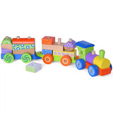 Edufun Wooden block train