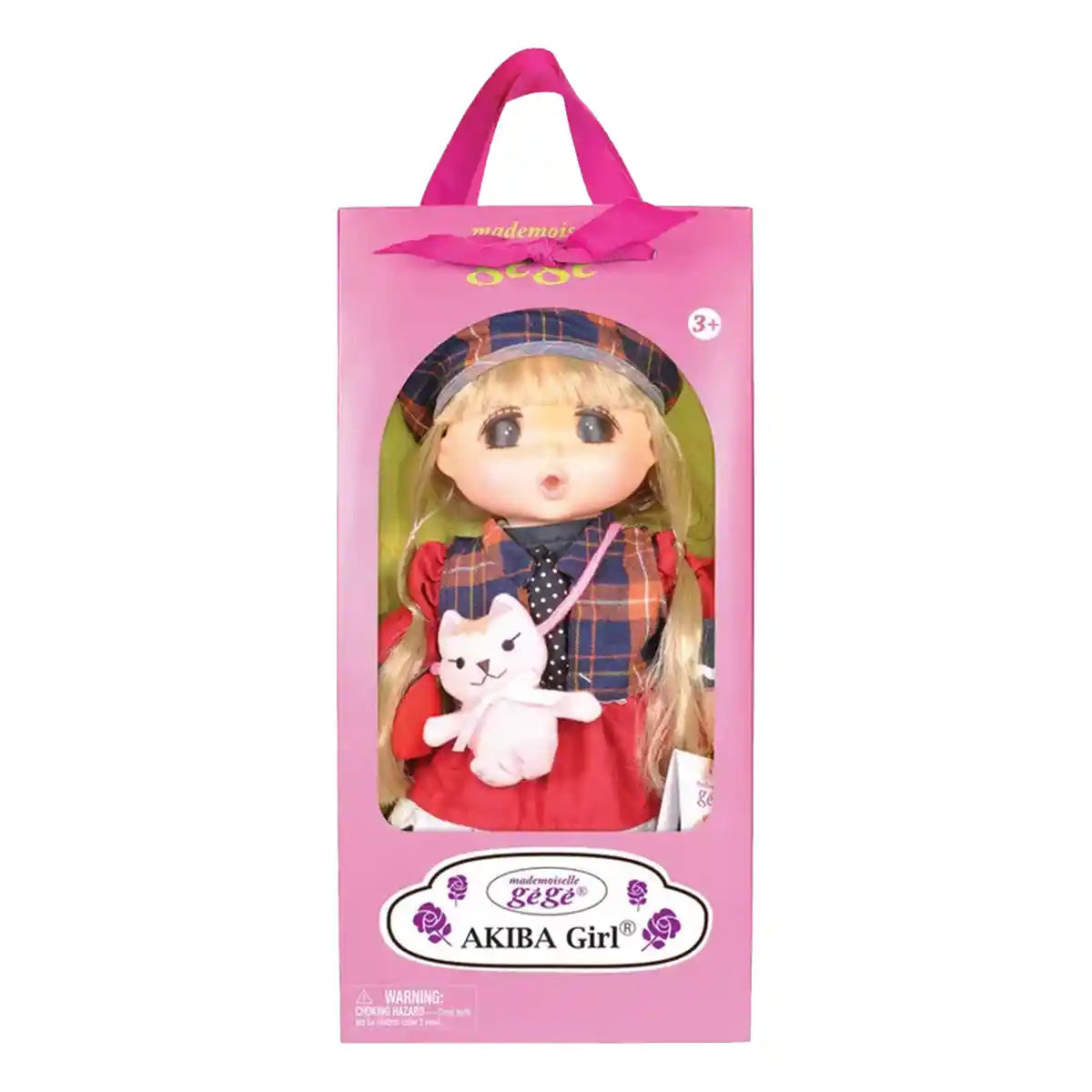 15"/38cm Soft-Bodied Girl Doll Akiba Gege