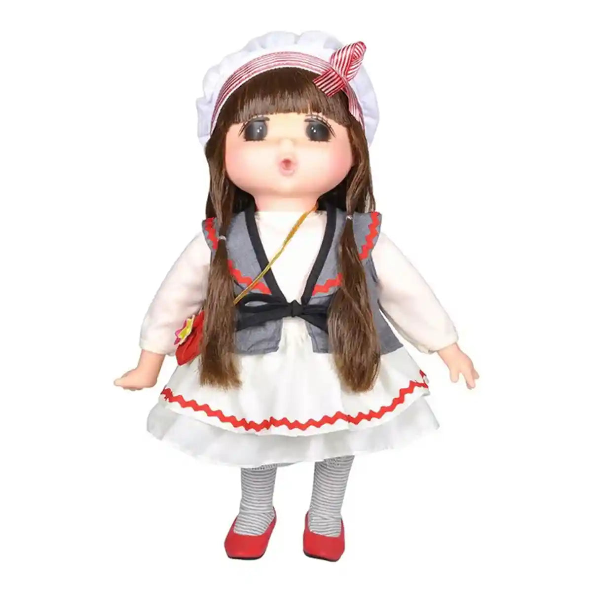 15"/38cm Soft-Bodied Girl Doll Akiba Gege