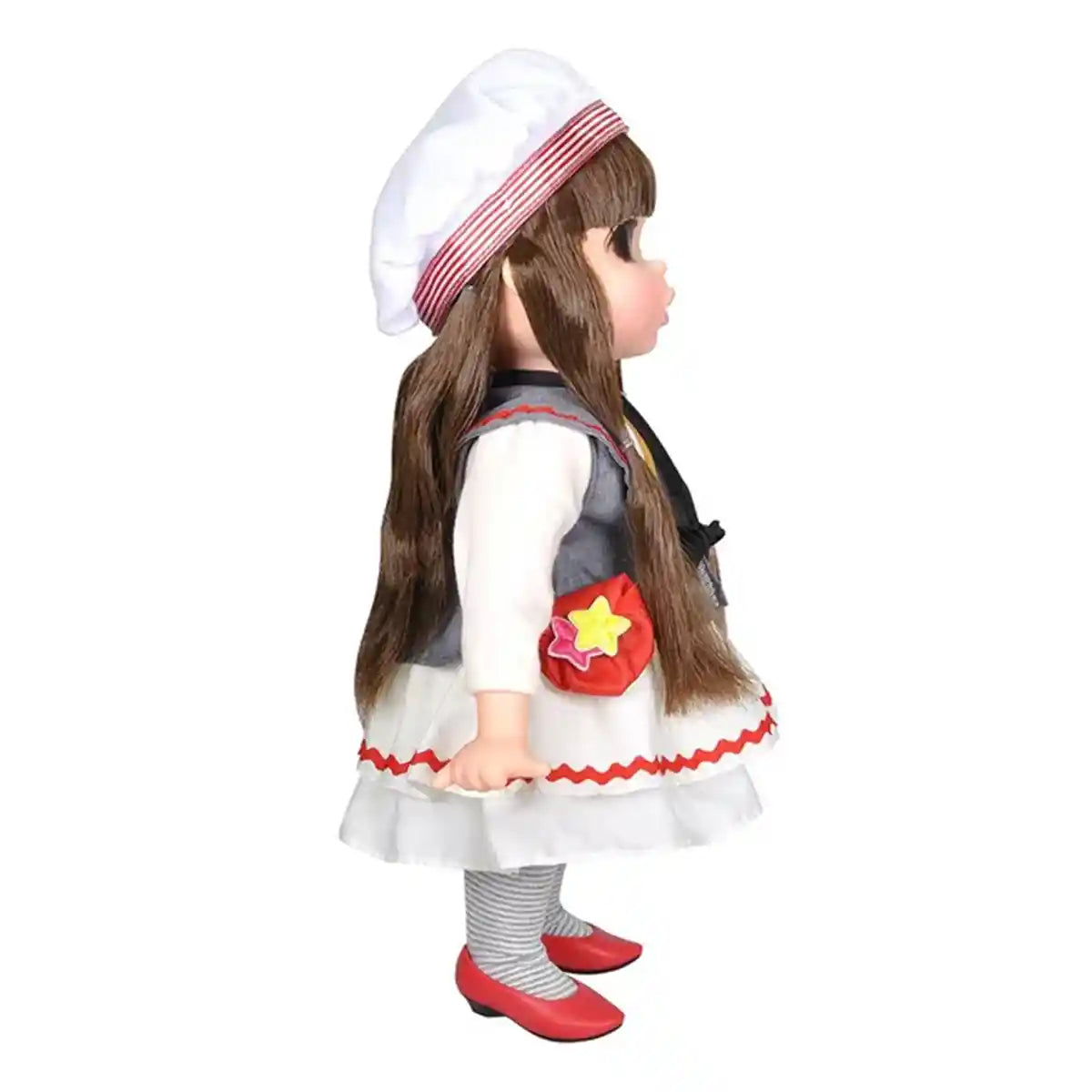 15"/38cm Soft-Bodied Girl Doll Akiba Gege