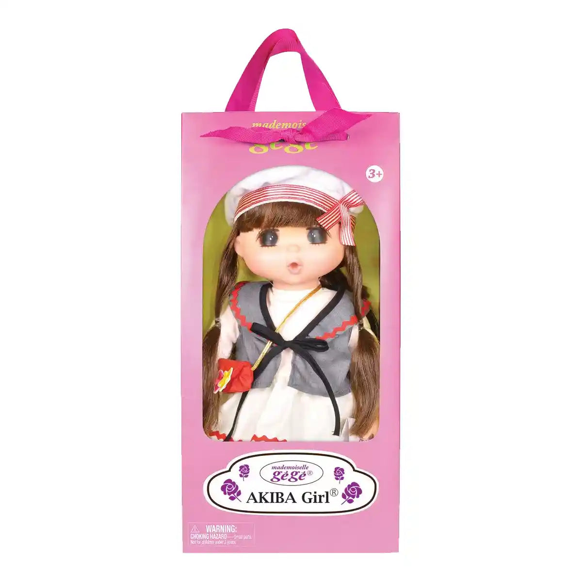 15"/38cm Soft-Bodied Girl Doll Akiba Gege