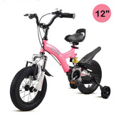 Children Bicycle Flying Bear Pink 12"