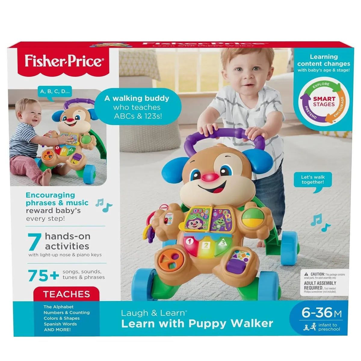 FP INFANT - SMART STAGES PUPPY WALKER