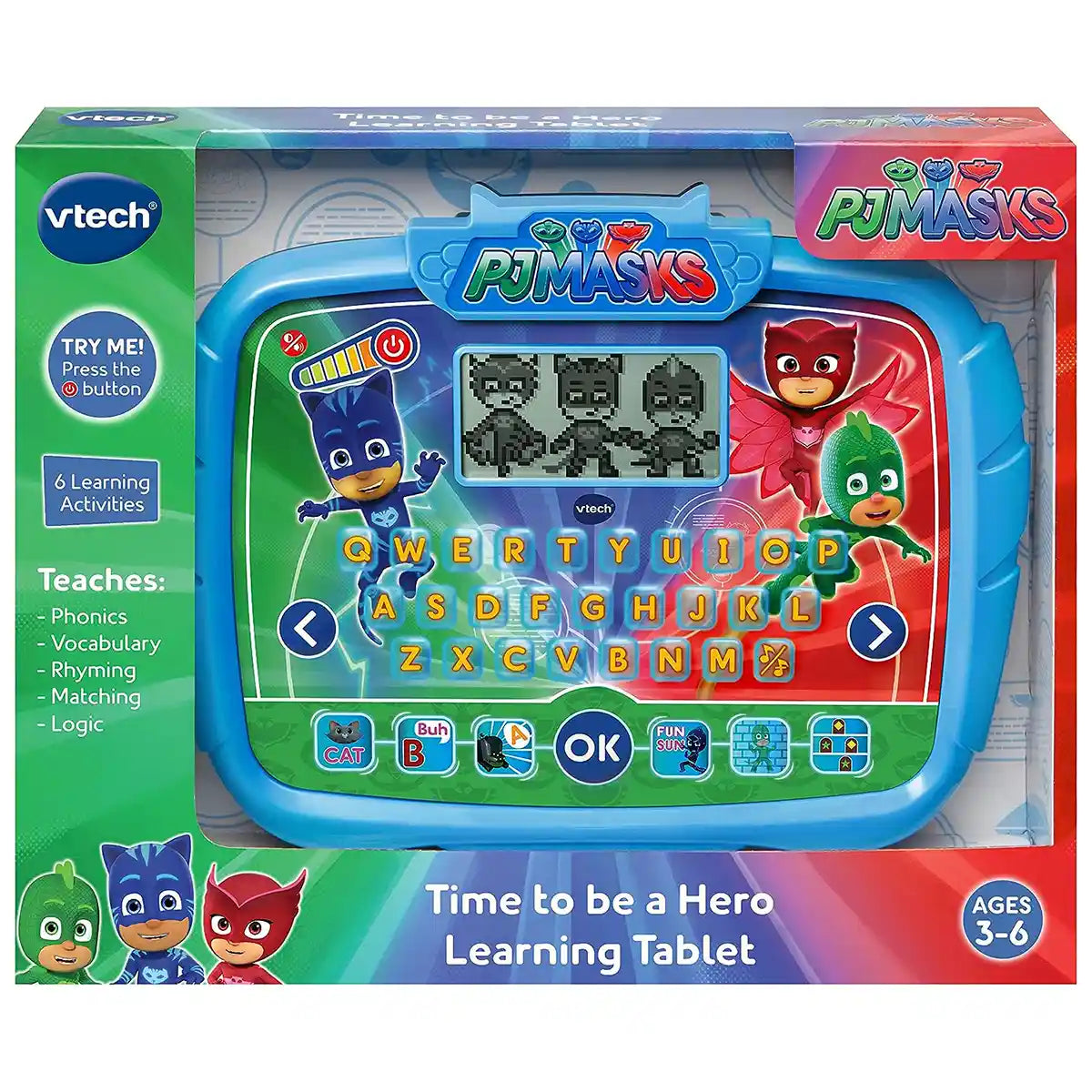 Time To Be A Hero Learning Tablet - Kiddy Zone