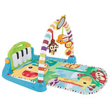 BABY PLAYING MAT W/ BAR, PLASTIC TOYS, PLUSH & MIRROR