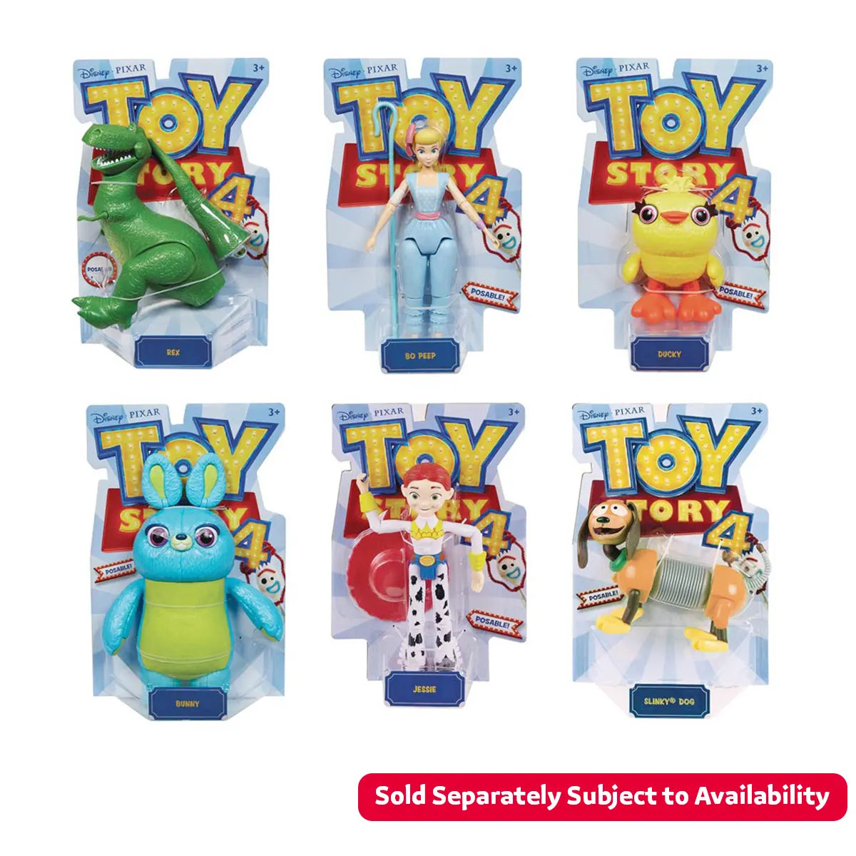 Dsny Toy Story 4 Movie - 7'' Basic Figure Asst