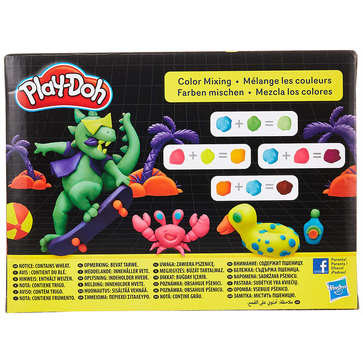 Playdoh 8 Pack Neon
