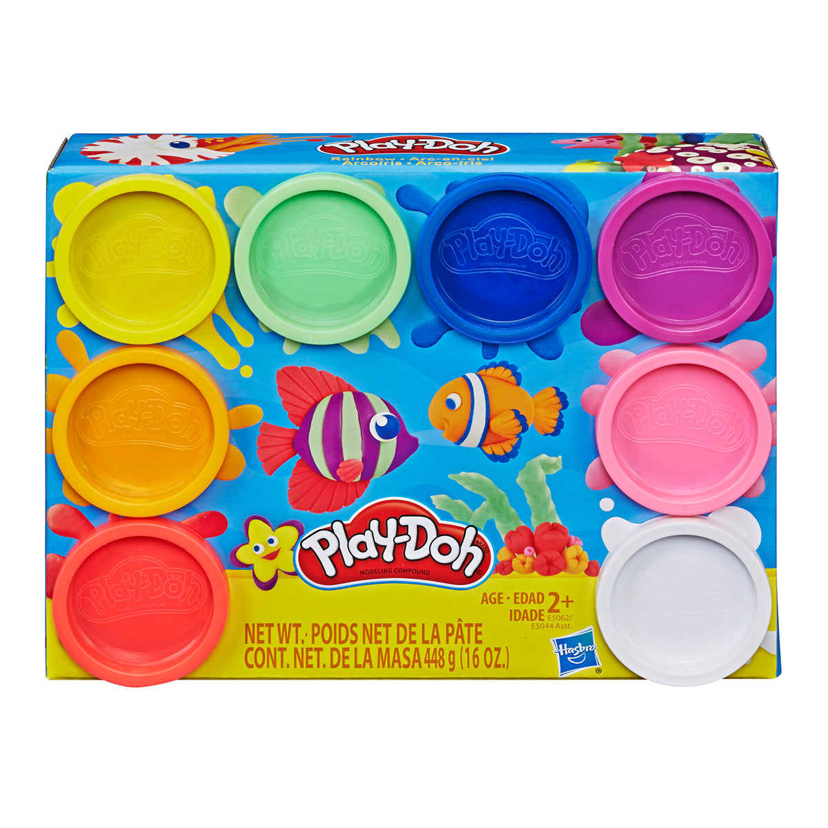 Playdoh 8 Pack Rainbow
