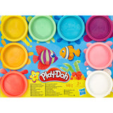 Playdoh 8 Pack Rainbow
