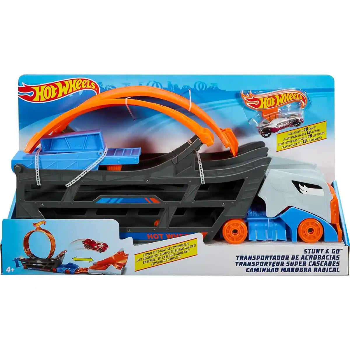 Hot Wheels STUNT N' GO TRUCK - Kiddy Zone