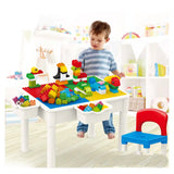 Funny Block Table (60 Grains+2 Chairs+2 Storage Box)