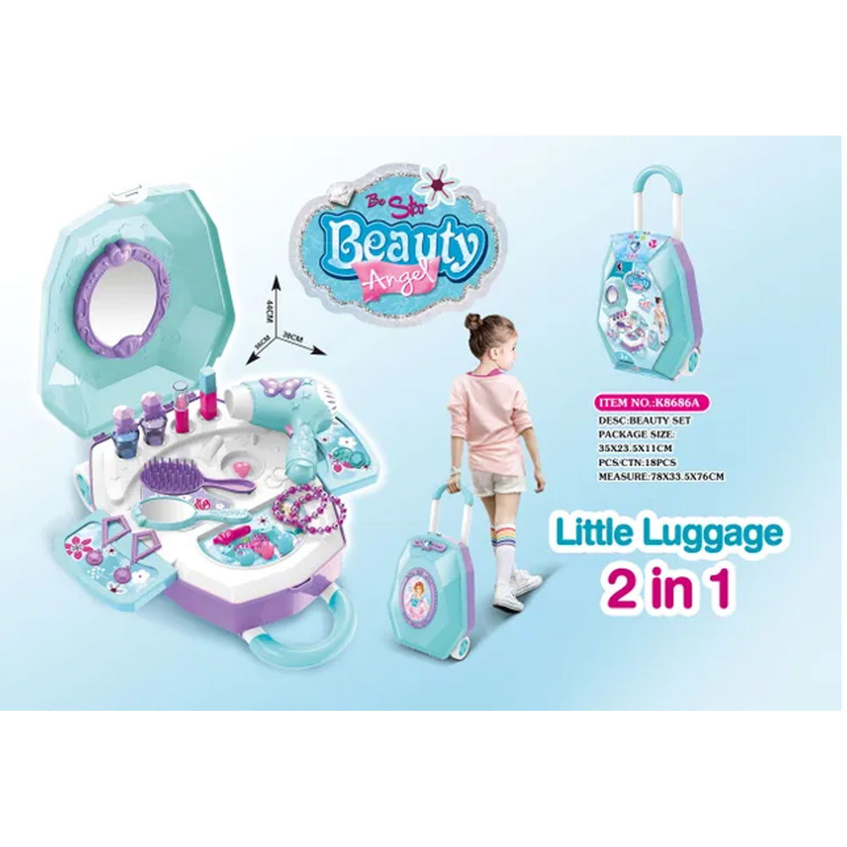 Jewelry diamond trolley box (electric) 24pcs