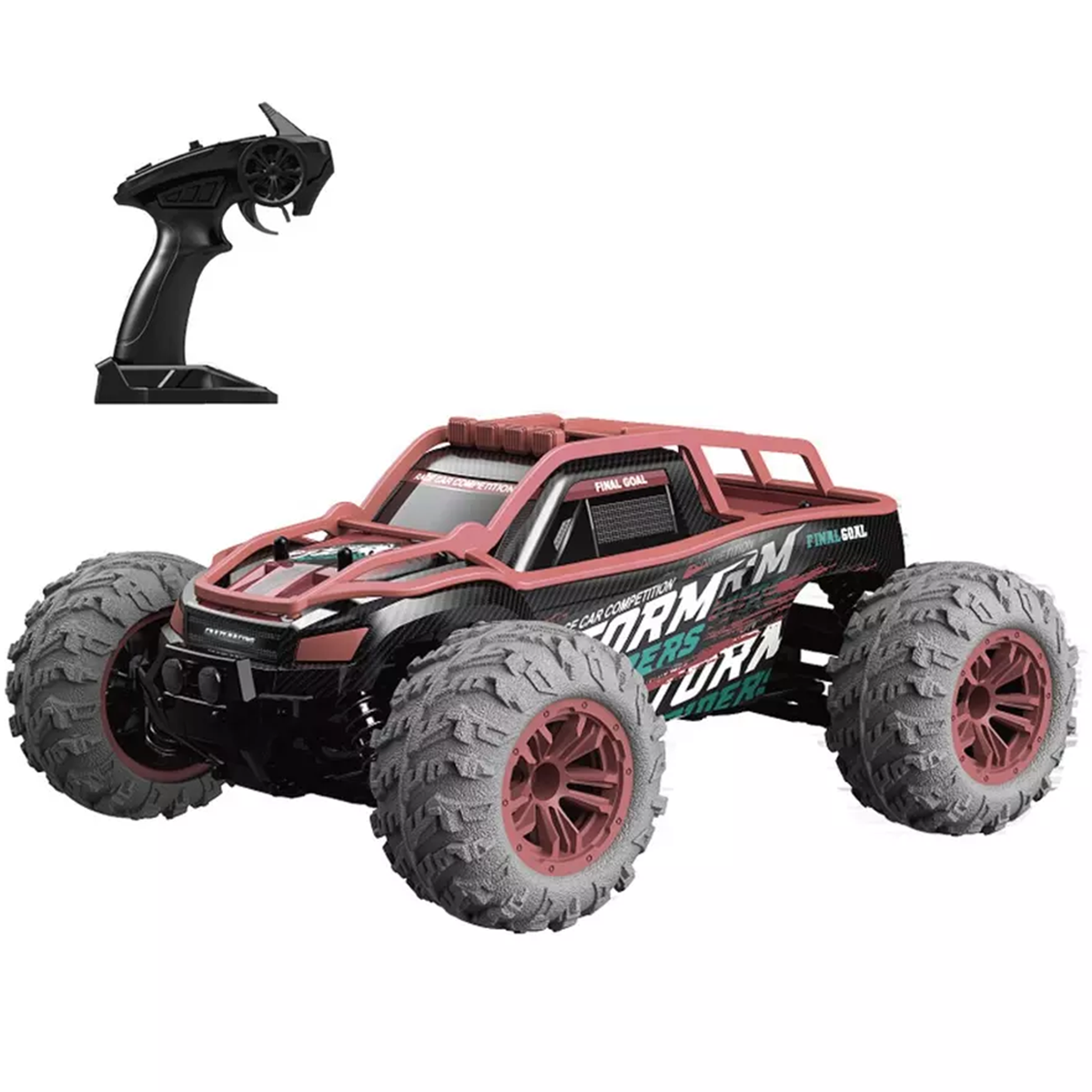 R/C 1:14 Storm Rider High Speed Car 36km/H (Including Electricity) (2.4g , 7.4v Red) 8yrs+