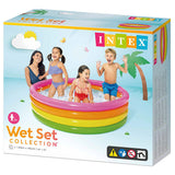 Intex Sunset Glow Pool, 4-Ring, Ages 3+, Shelf Box