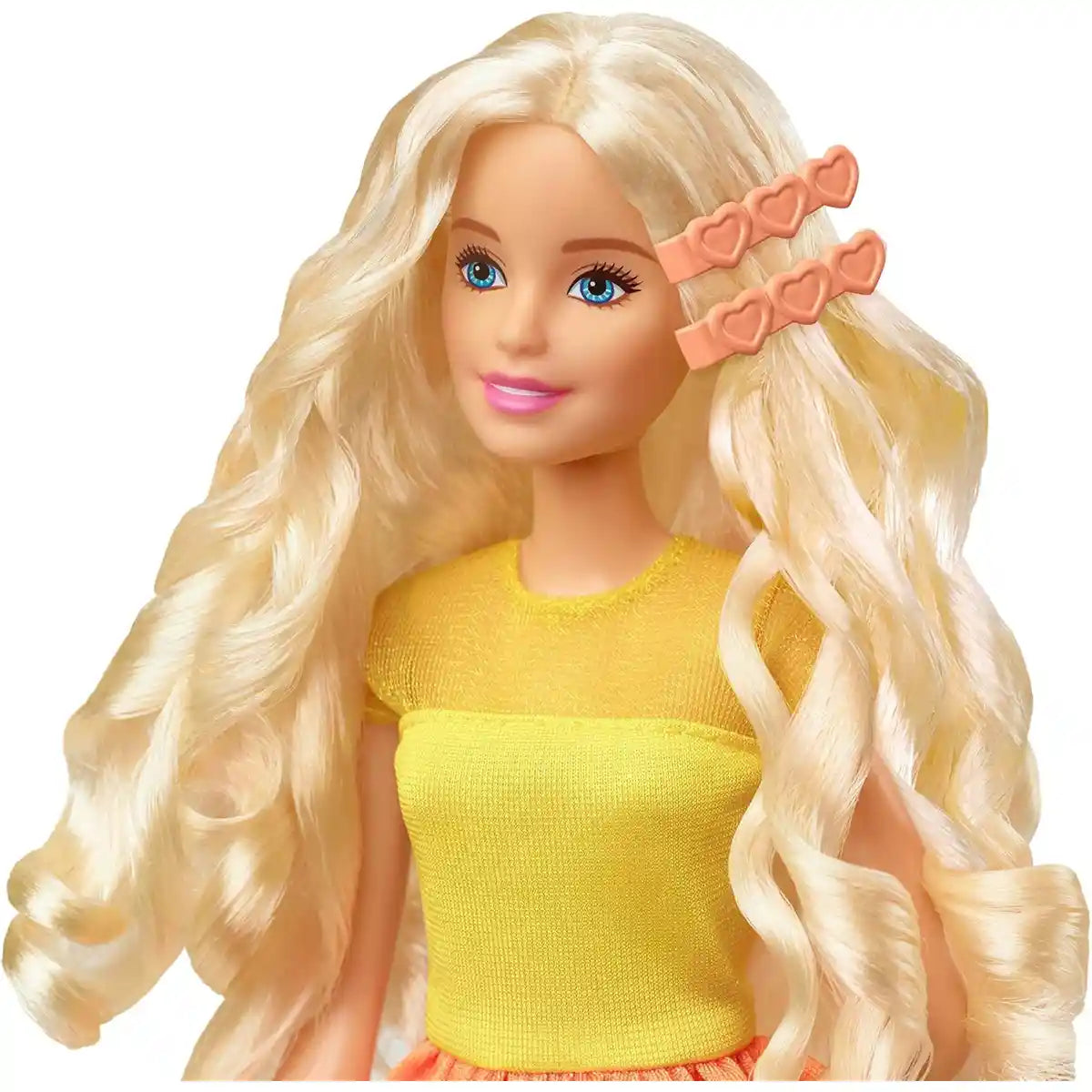 Barbie Ultimate Curls Doll Blonde with Curling Iron and Accessories - Kiddy Zone