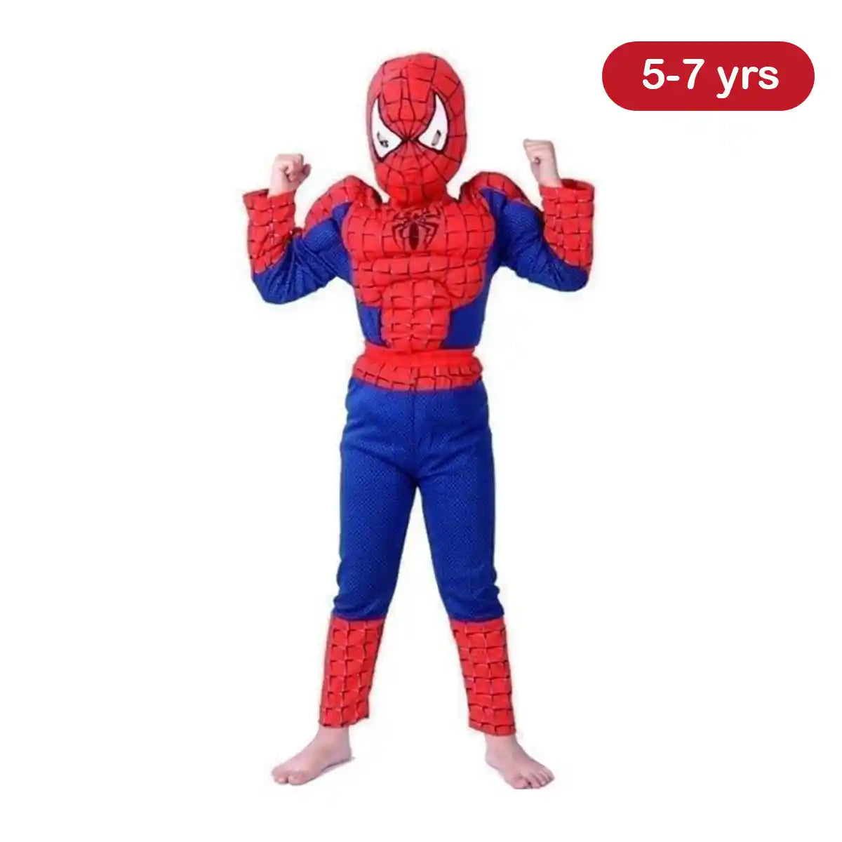 Muscle Spiderman 125cm - Shiine-242 (5-7yrs)