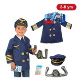 Pilot Costume (Free Size 3yrs to 8yrs) - JG-1027-14