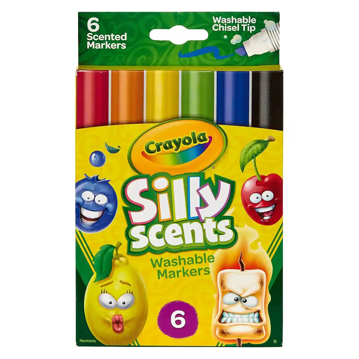BL Chisel Tip Scented Markers - 6Ct. - Kiddy Zone
