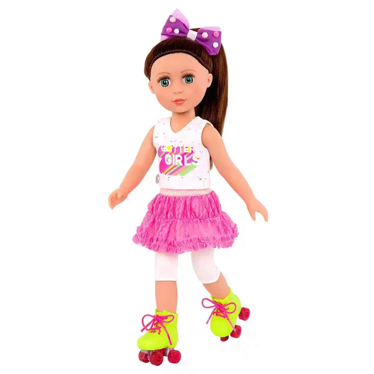 Glitter Girl 14" Doll Deluxe Roller Skating - Kiddy Zone