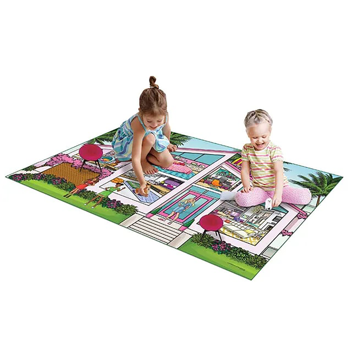 BARBIE DREAM HOUSE JUMBO MEGAMAT - 6PC PDQ - Kiddy Zone