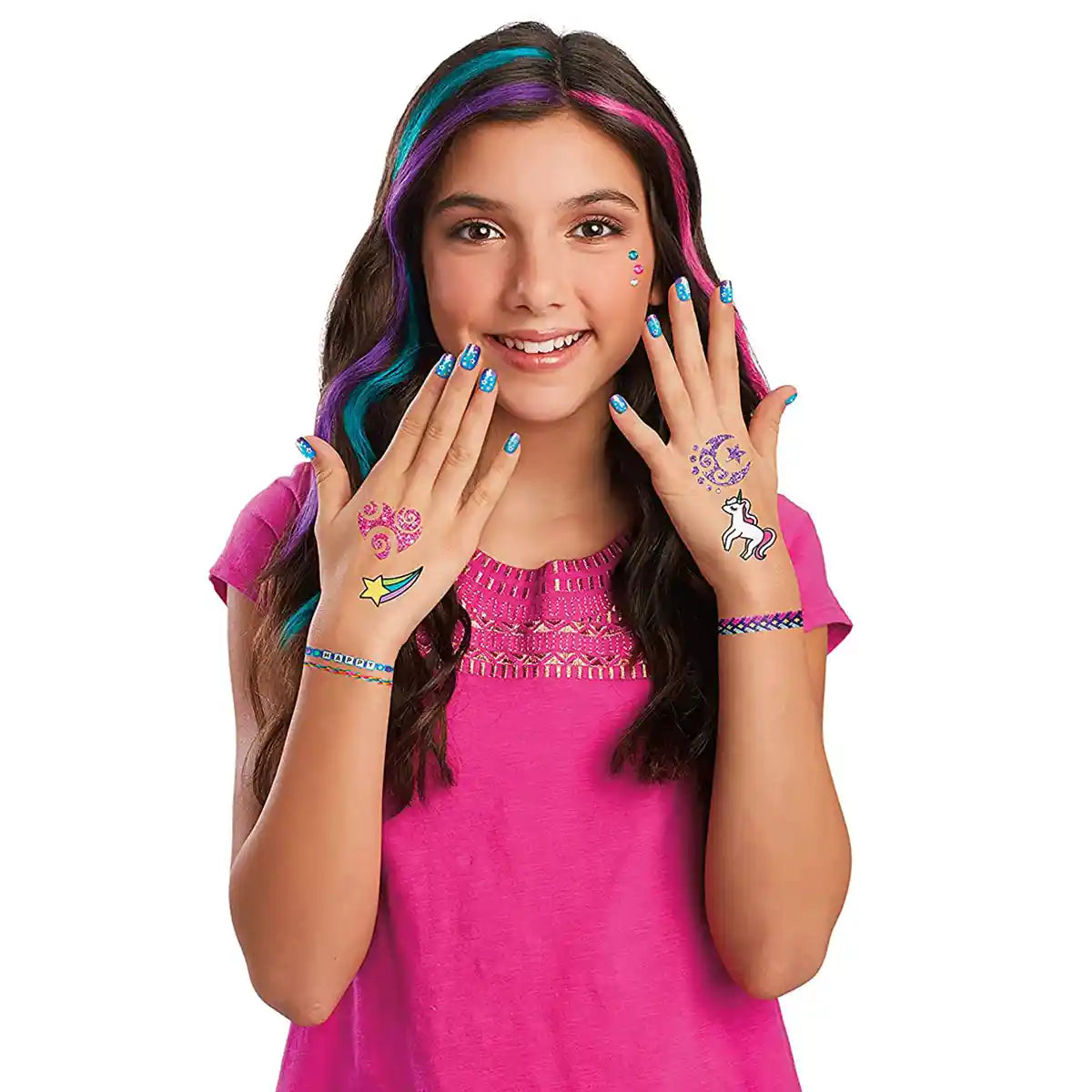 Shimmer n Sparkle 3 n1 Ultimate glitter beauty set