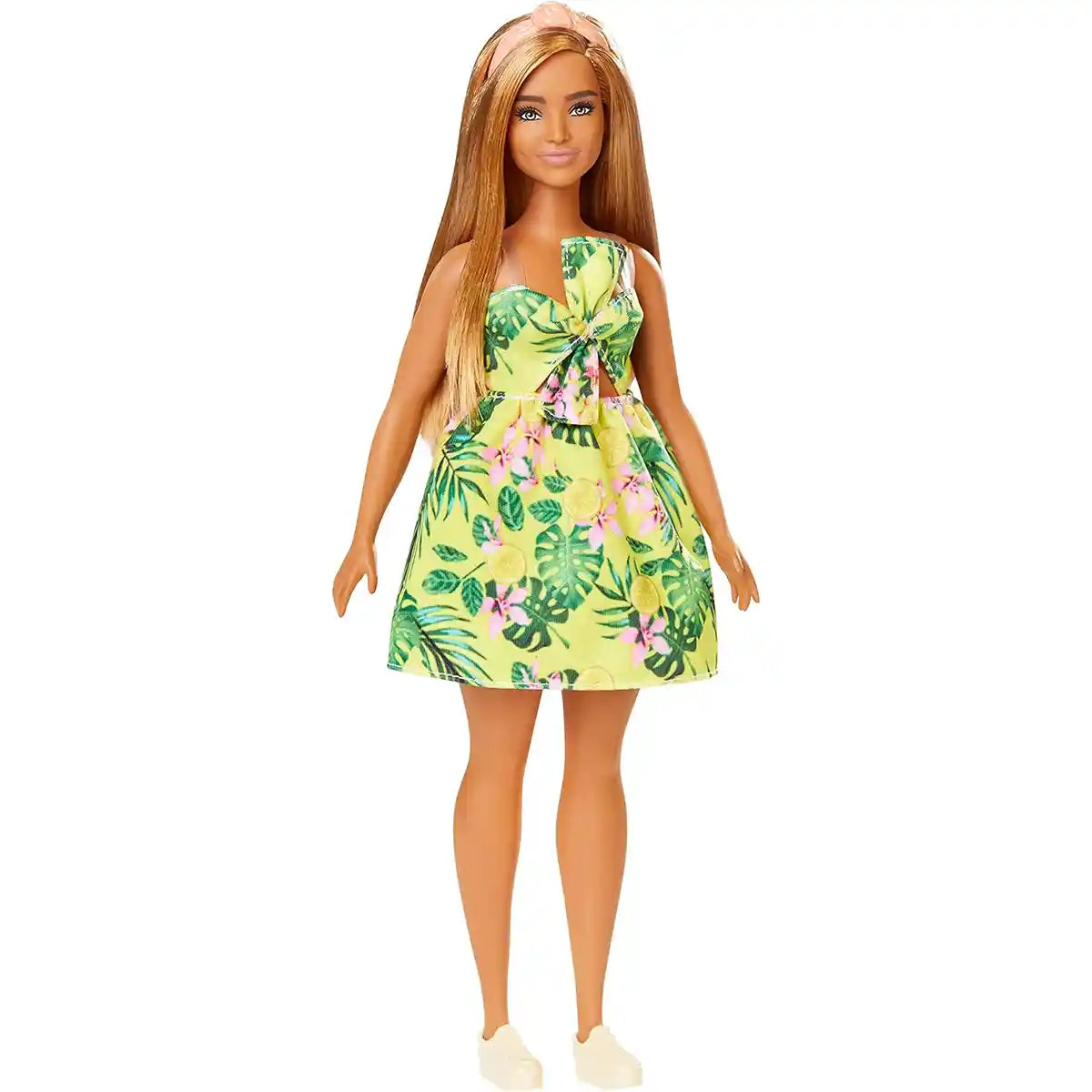 Barbie Fashionistas Doll #126 - Yellow Dress - Kiddy Zone