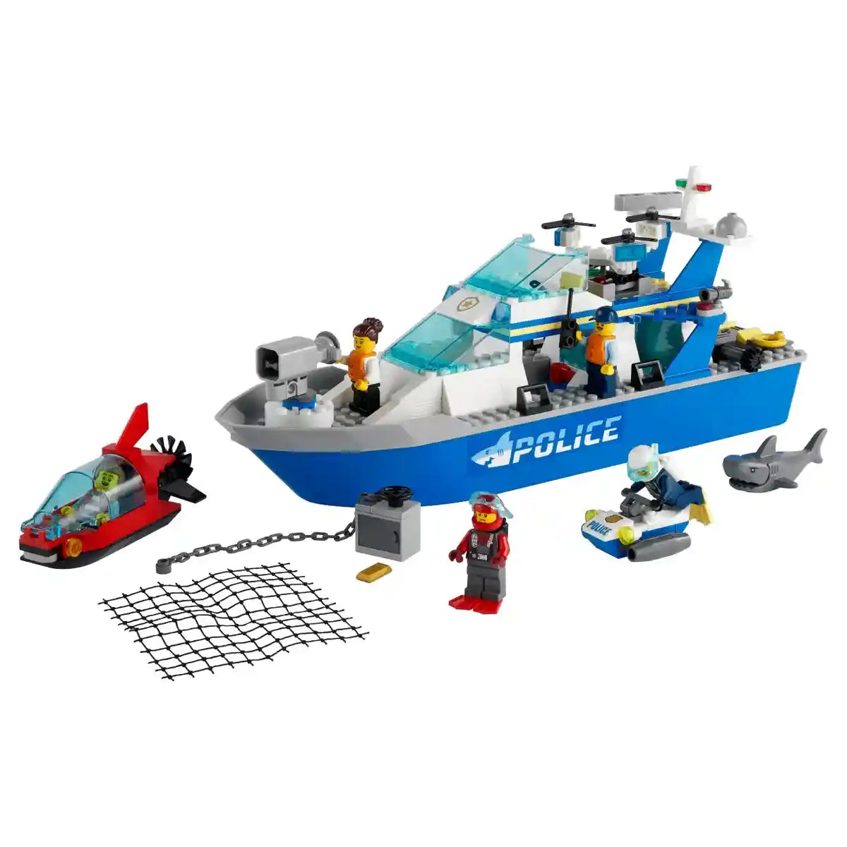 Lego 60277 Police Patrol Boat