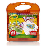 Twistables Colored Pencils & Paper, 65 Pc Set - Kiddy Zone