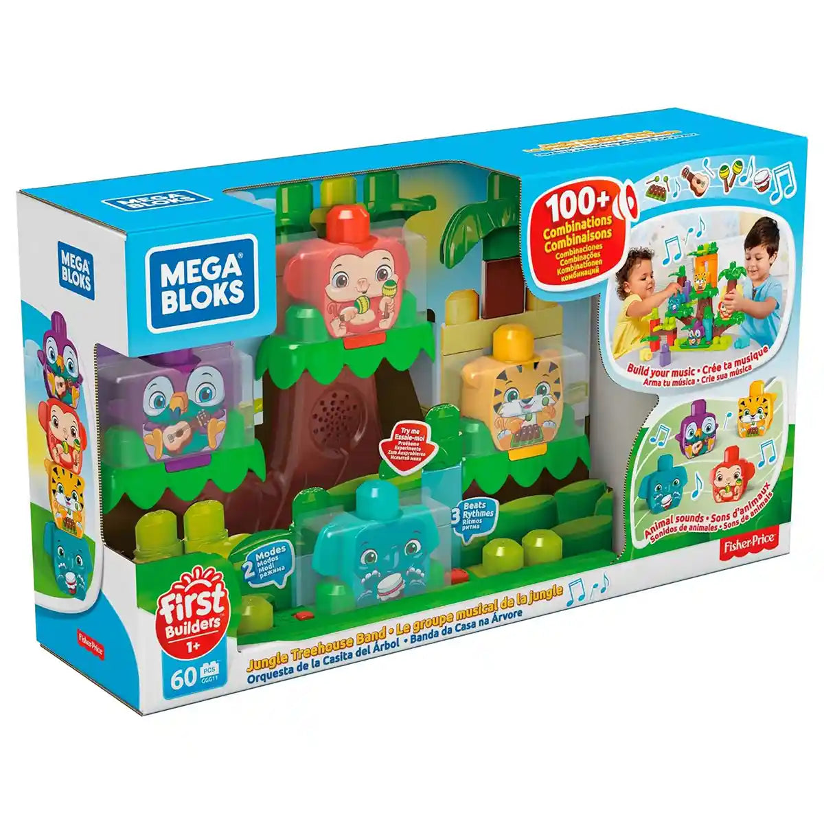 Mega Bloks Jungle Treehouse Band