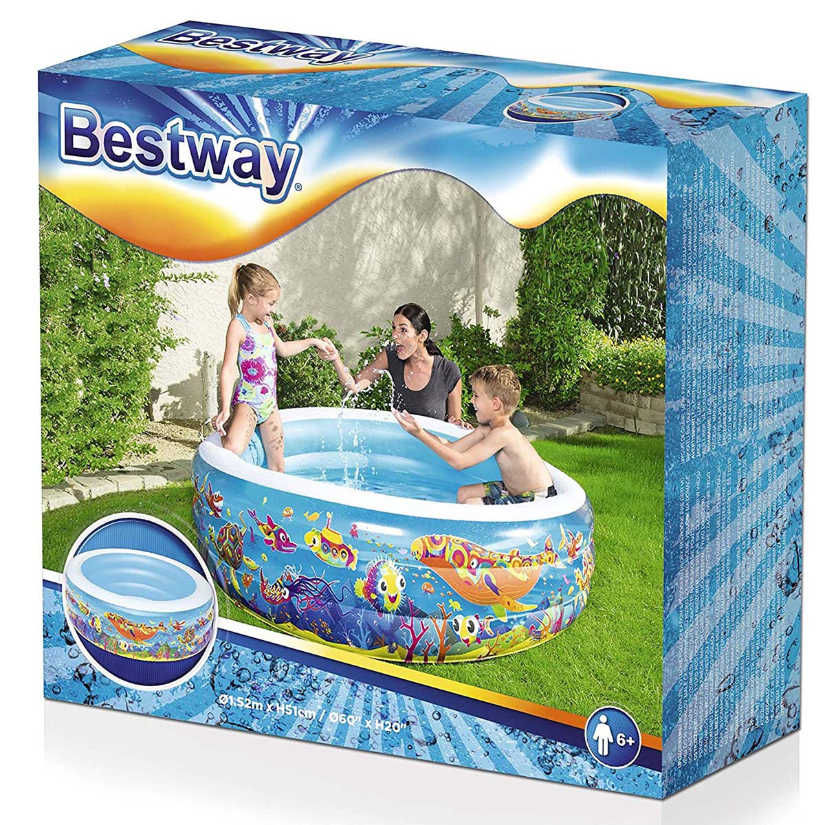 Bestway Pool Play Graphics 152x51
