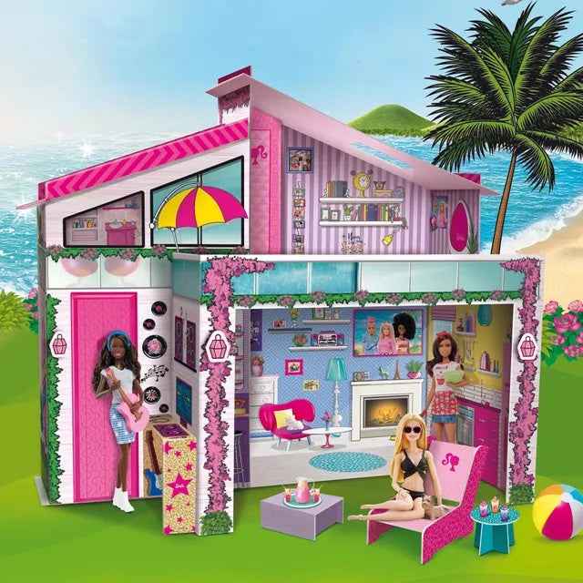 BARBIE SUMMER VILLA WITH DOLL - Kiddy Zone