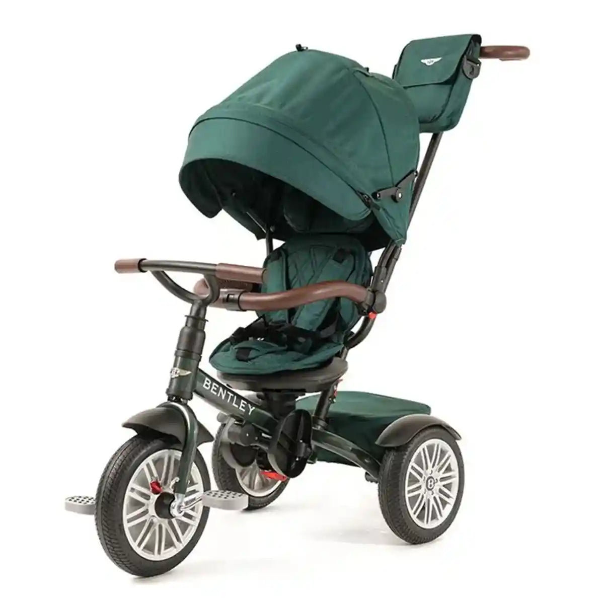 Bentley Stroller 6 In 1 Trikes-Green - Kiddy Zone