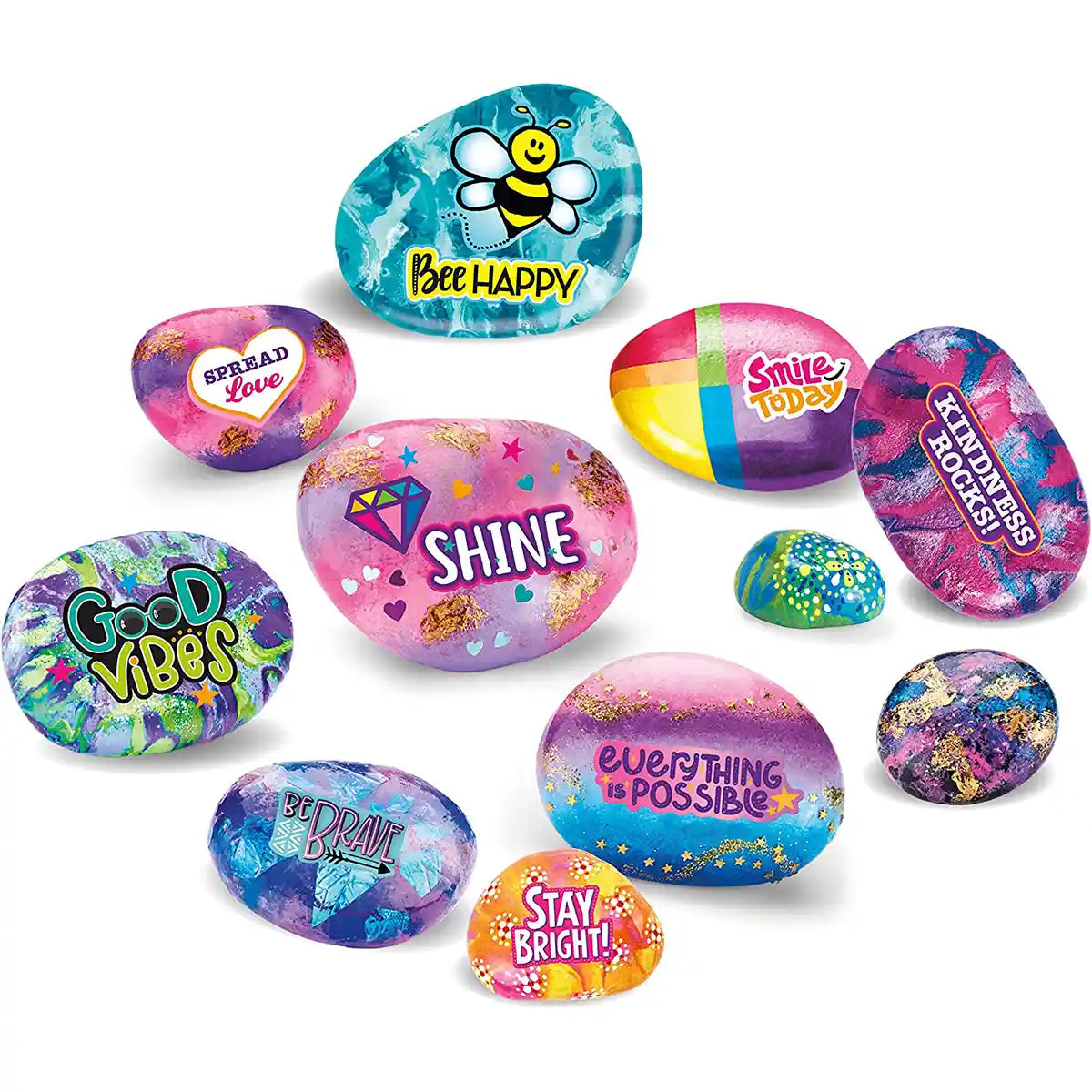 Shimmer N Sparkle Inspirational Rock Art