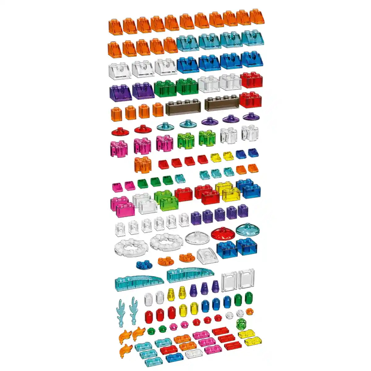 LEGO 11013 CREATIVE TRANSPARENT BRICKS 41011013