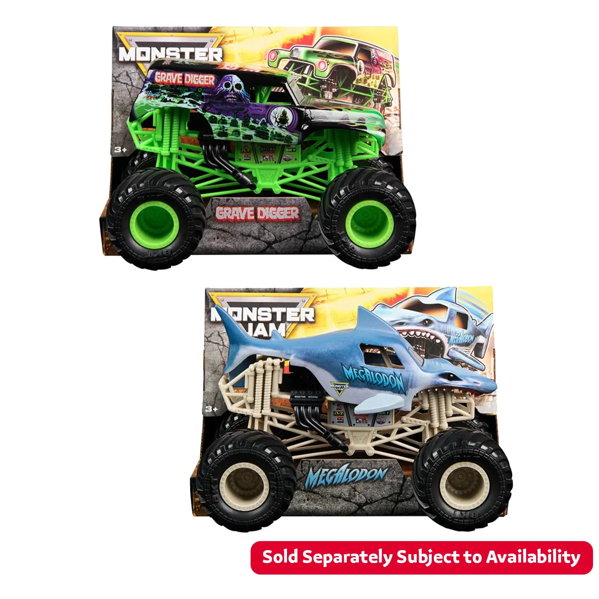 Monster Jam 1:24 Vehicles Collector Asst.