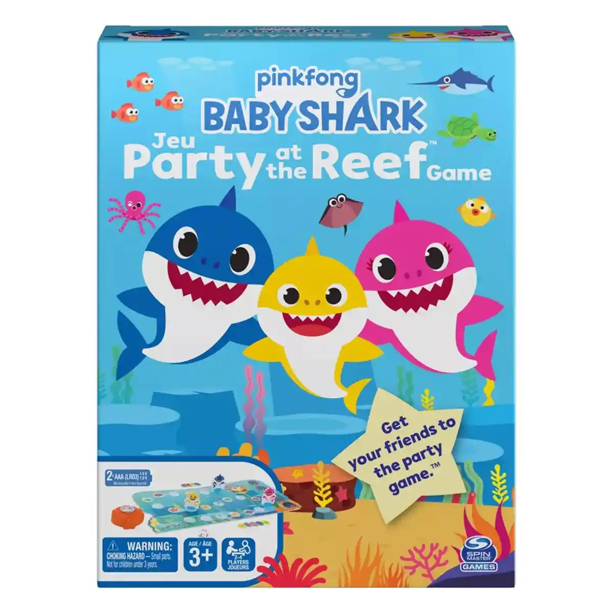 Game Baby Shark Party At The Reef - Kiddy Zone