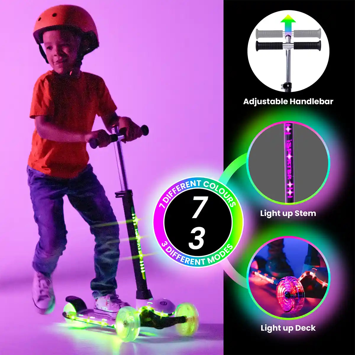 iSporter rgb scooter MC - Kiddy Zone