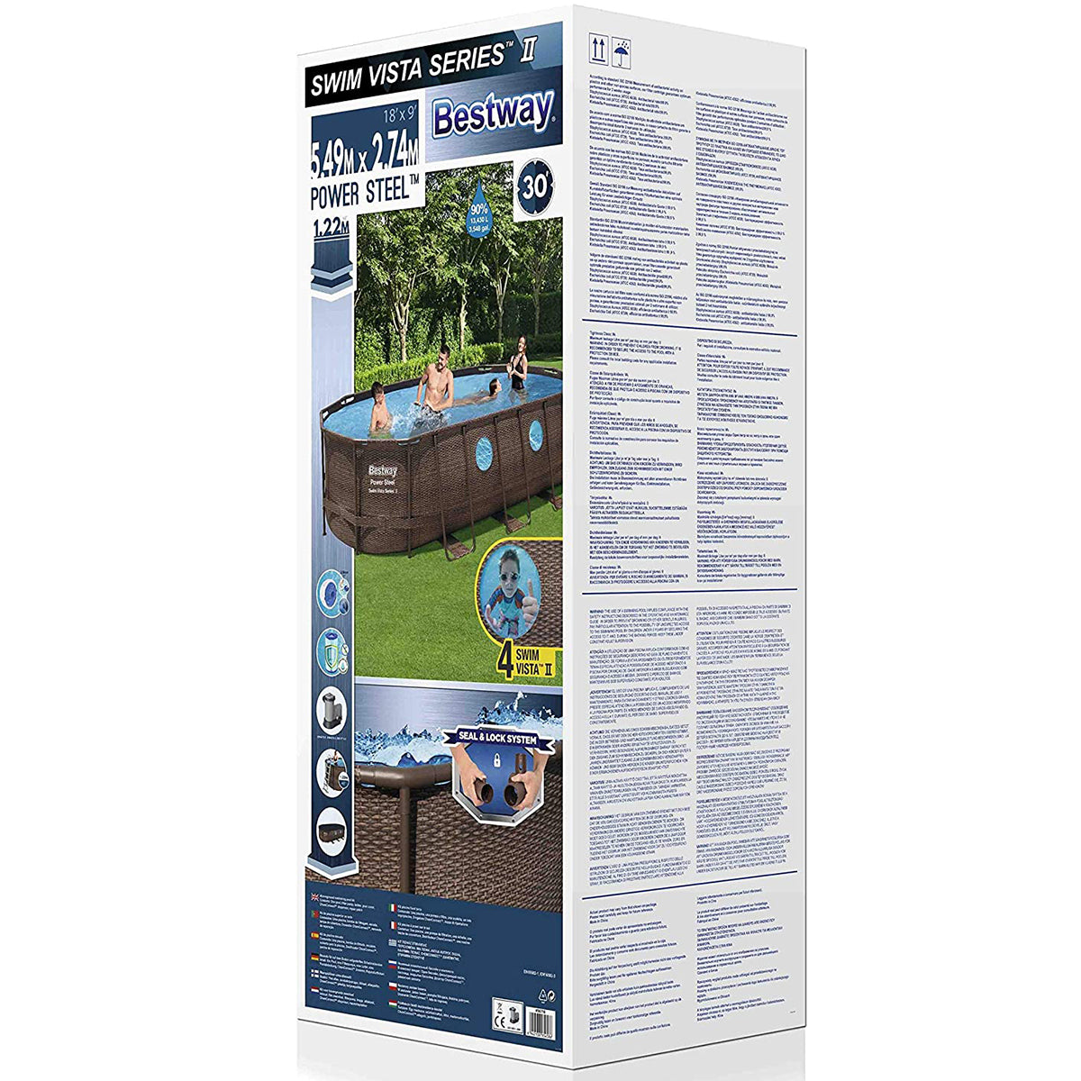 Bestway Poolset Powerstee Vista 549x274x122