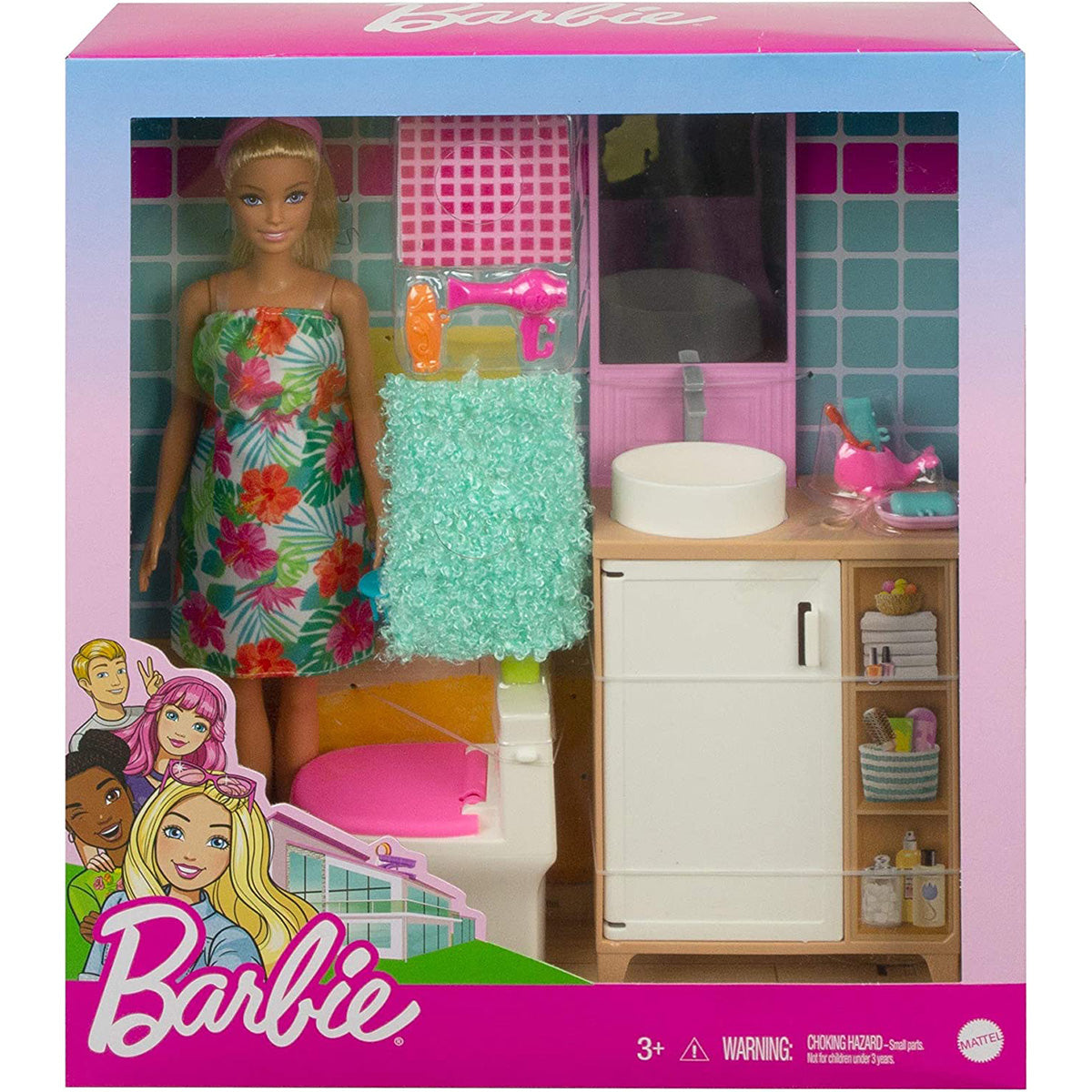 Barbie Room with Doll Asst. (2) - Kiddy Zone